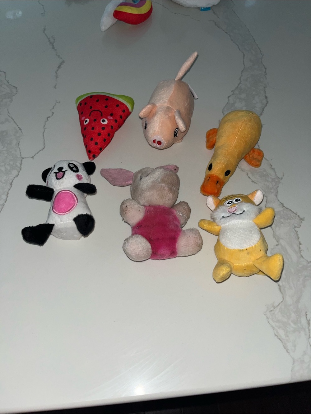 Plush Small Pet Toy Bundle - Multi-Color Chew & Play Plushies